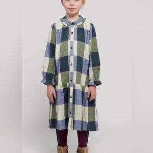 Bobo Choses plaid dress- sz 6/7